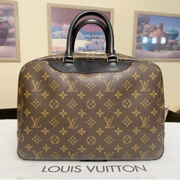 Louis Vuitton Monogram Deauville 2Way Handbag 👜 - Picture 3 of 14